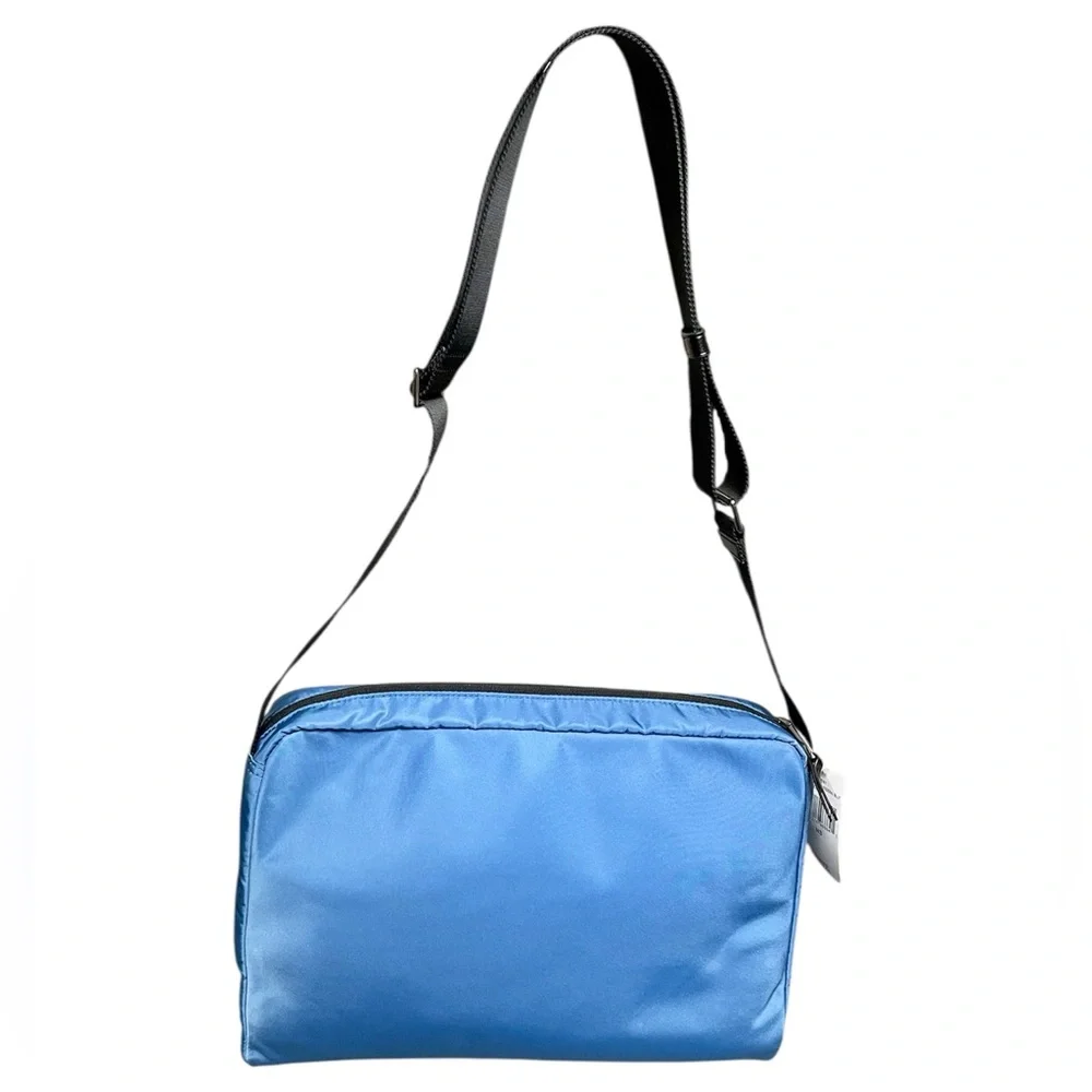 Michael Kors Kent Lg Padded Men’s Messenger Bag - Federal Blue $198 New w/ Tags